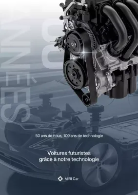 Publicité Gray Modern Tech