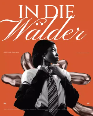 Orange Retro Music Promotion Instagram-Post