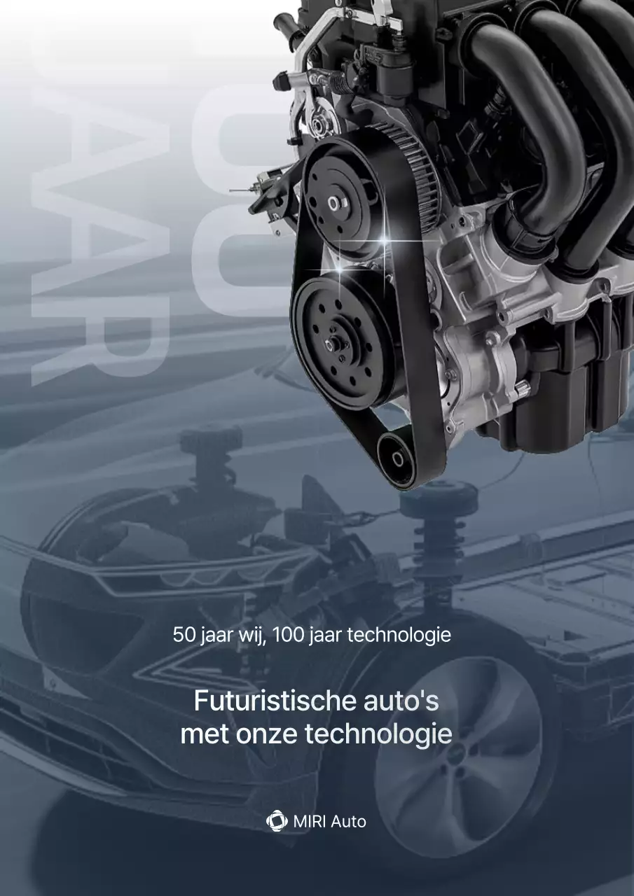 Grijze moderne technologie-advertentie