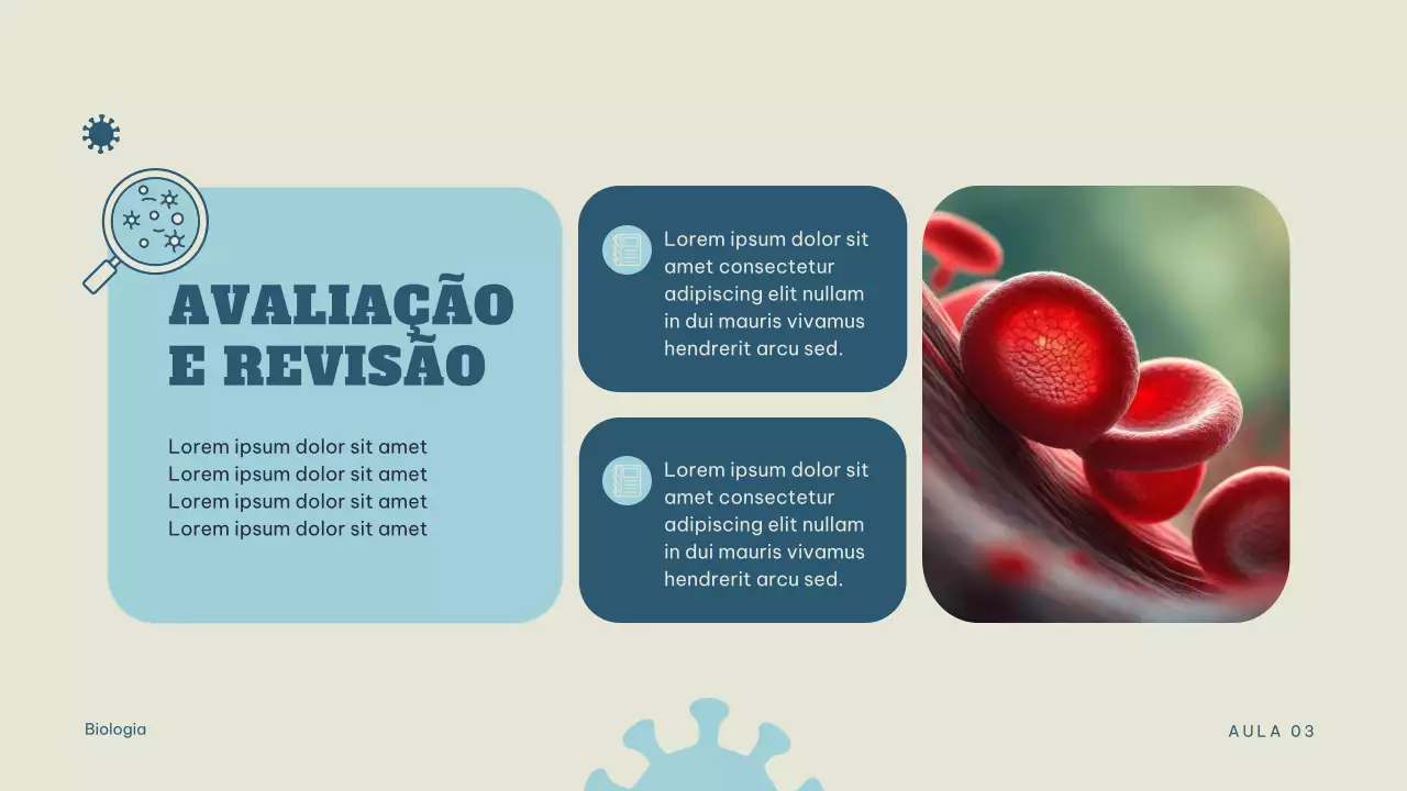 Apresentação da aula de Biologia Moderna Azul