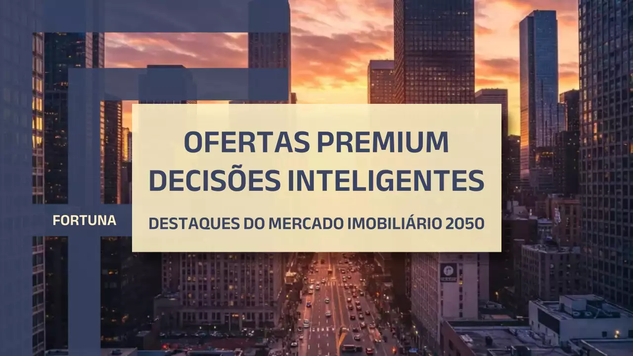 Apresentação de Promoção Imobiliária Moderna Orange