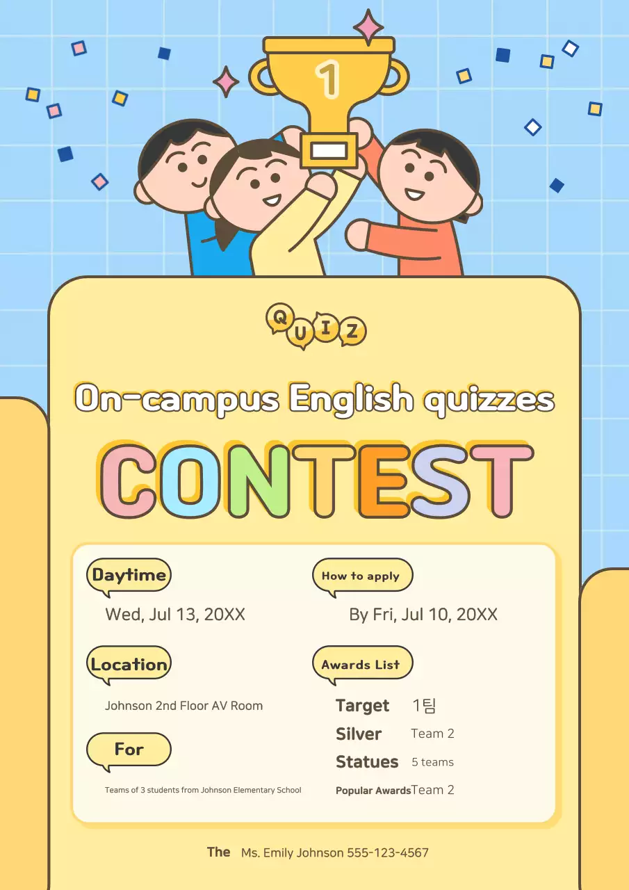 Panduan Kontes Bahasa Inggris Yellow Baby