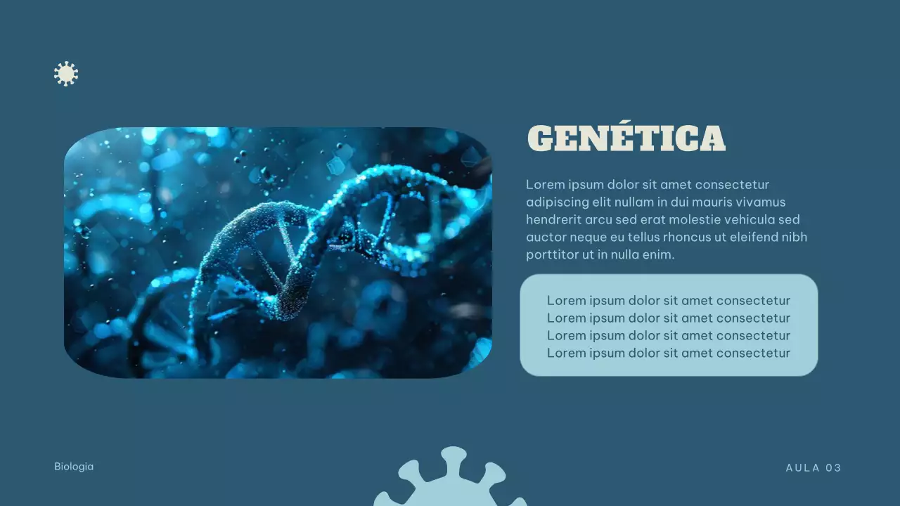 Apresentação da aula de Biologia Moderna Azul