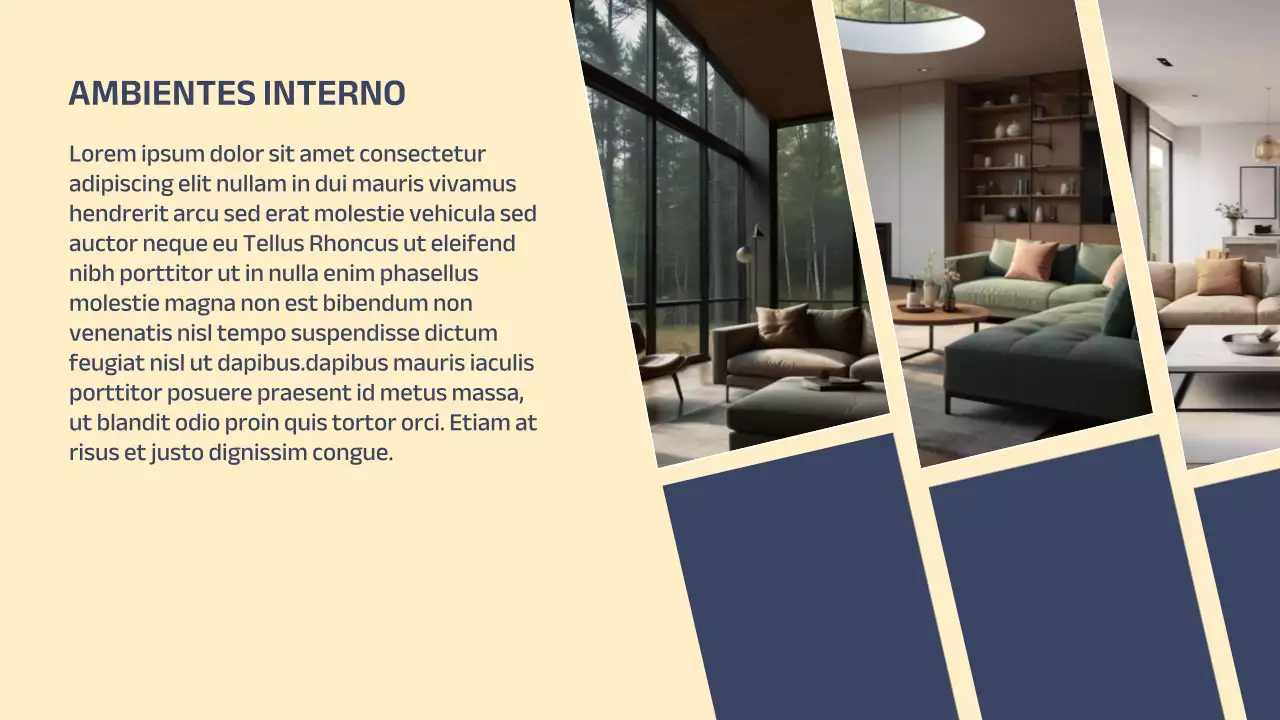 Apresentação de Promoção Imobiliária Moderna Orange