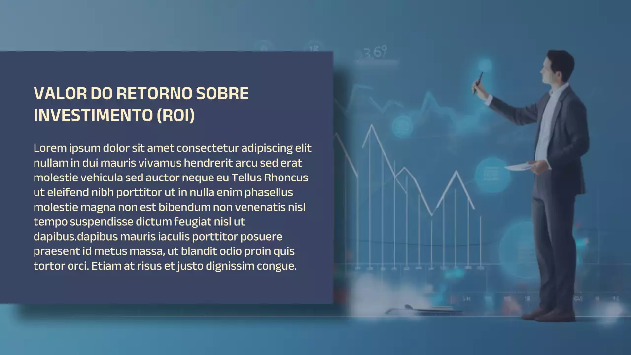 Apresentação de Promoção Imobiliária Moderna Orange