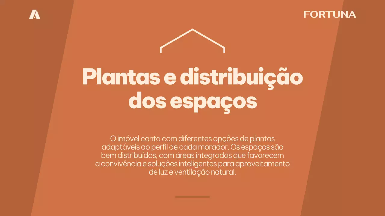 Apresentação de Promoção Imobiliária Moderna Orange