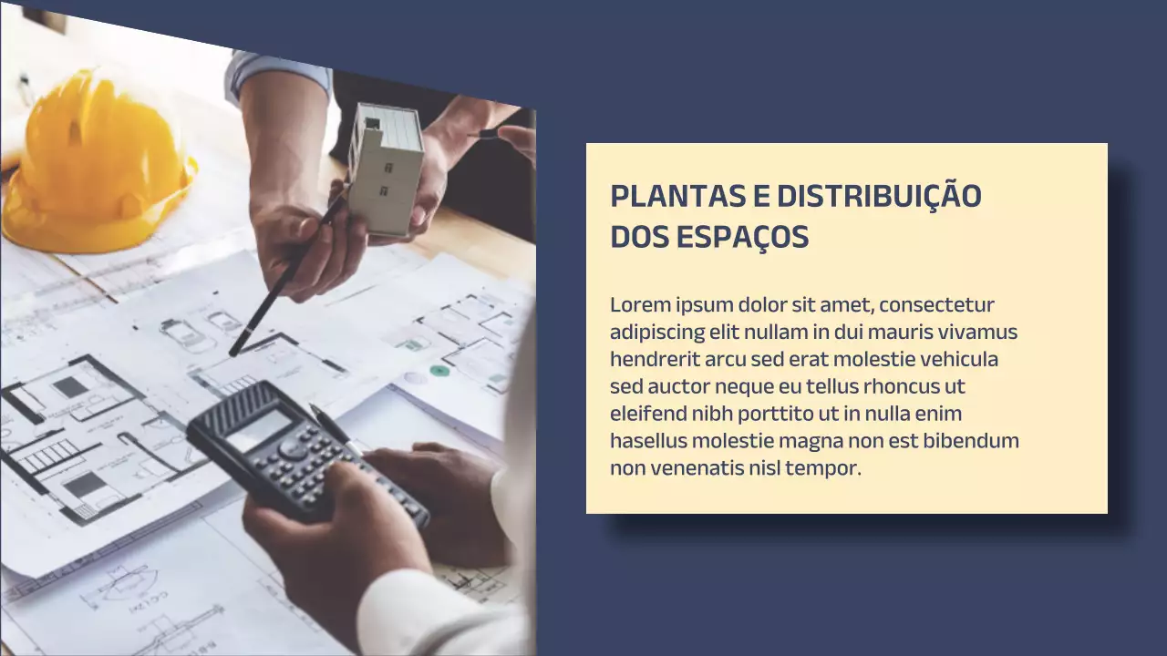 Apresentação de Promoção Imobiliária Moderna Orange