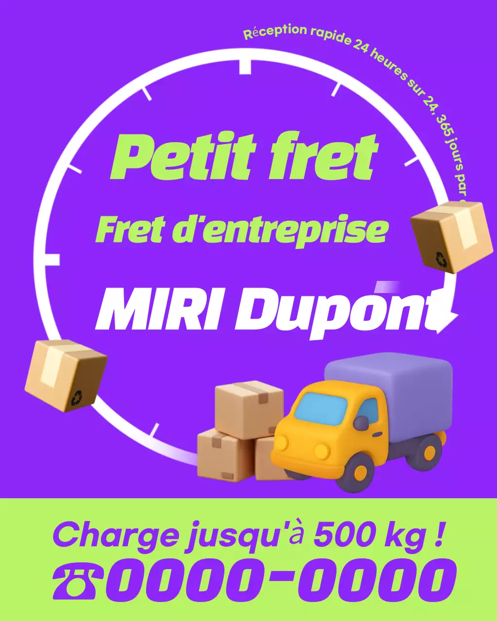 Publicité de Bora Simple Logistics