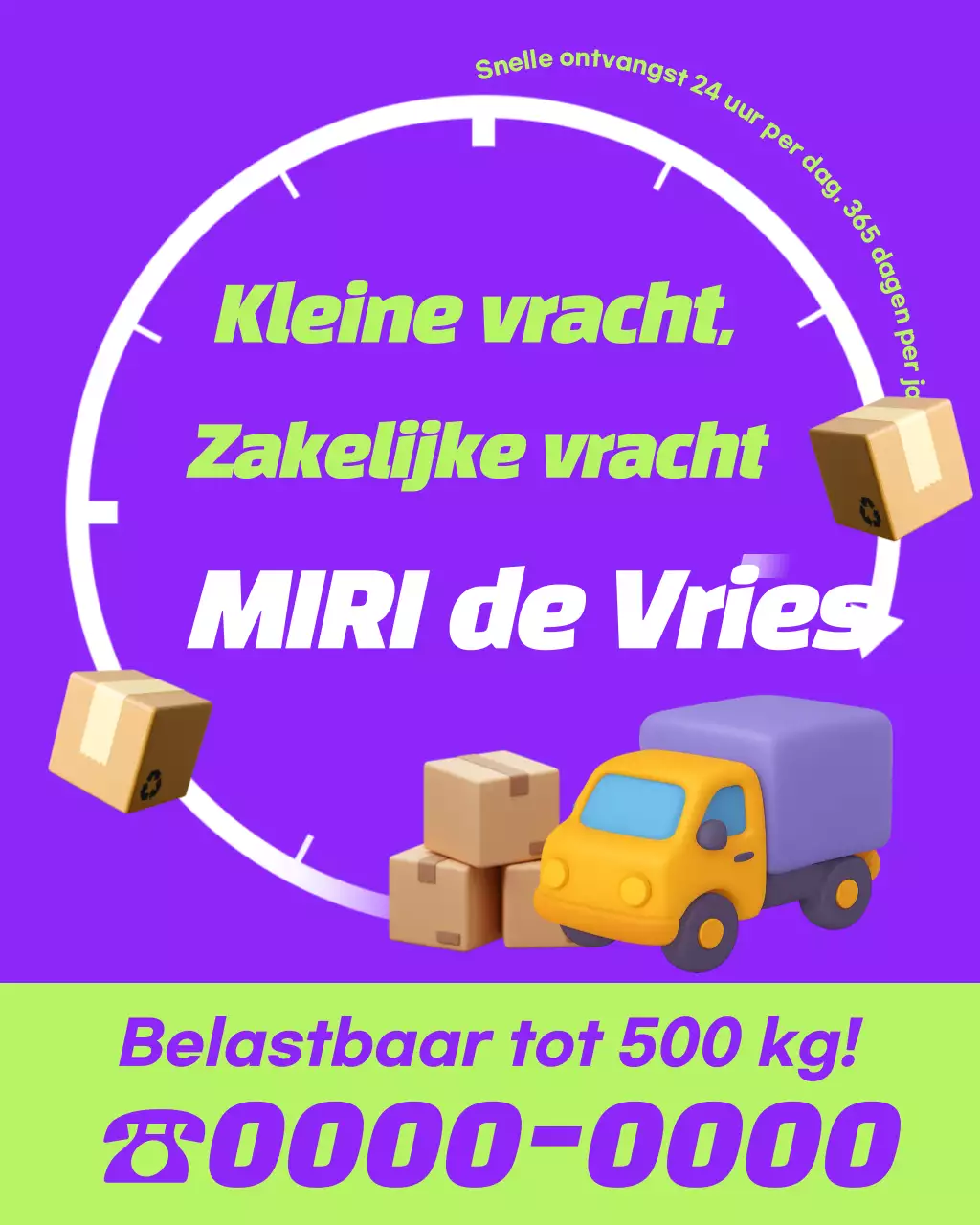 Advertentie voor Bora Simple Logistics