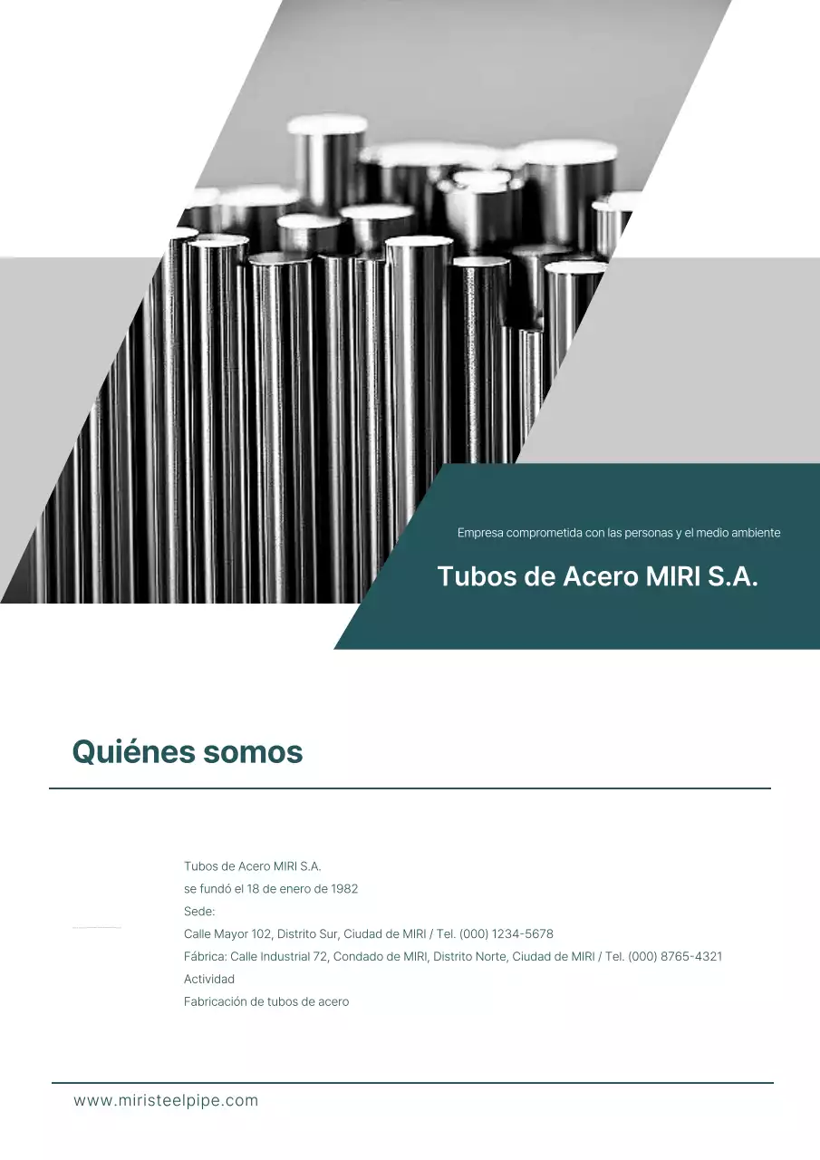 Anuncio de la industria de autopartes modernas de plata