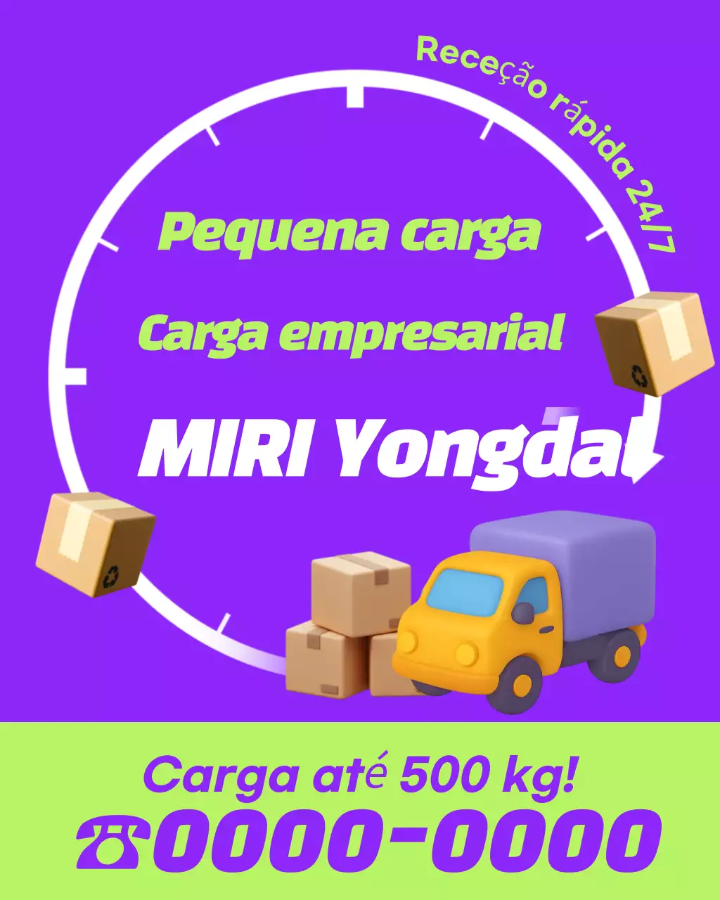 Anúncio da Bora Simple Logistics