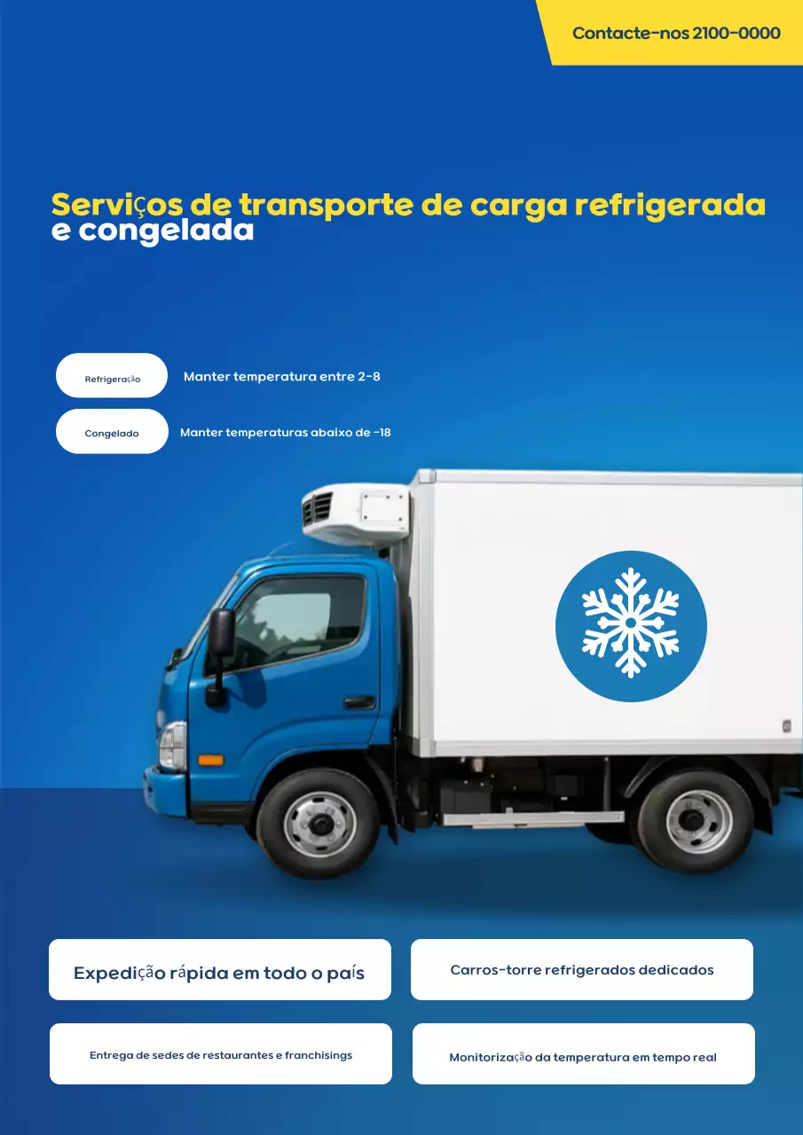Anúncio da Blue Modern Logistics