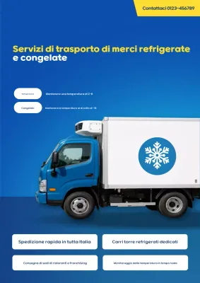 Pubblicità di Blue Modern Logistics