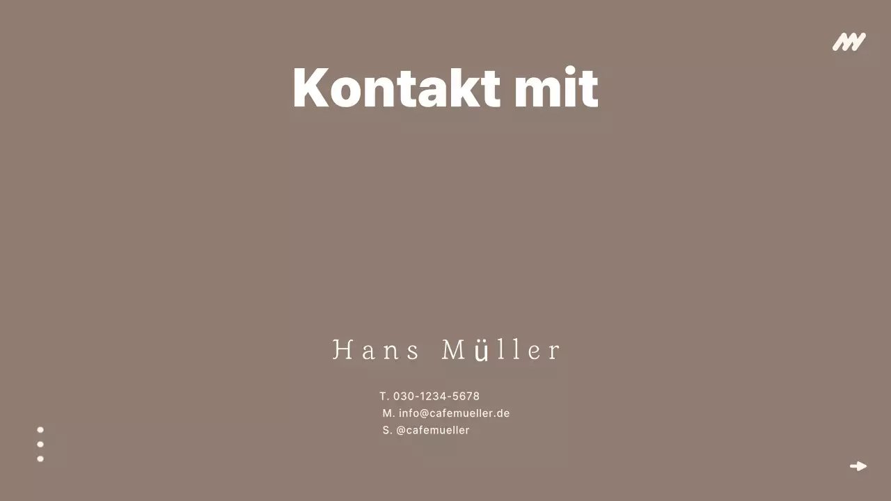 Beige Minimal Branding Beschreibung