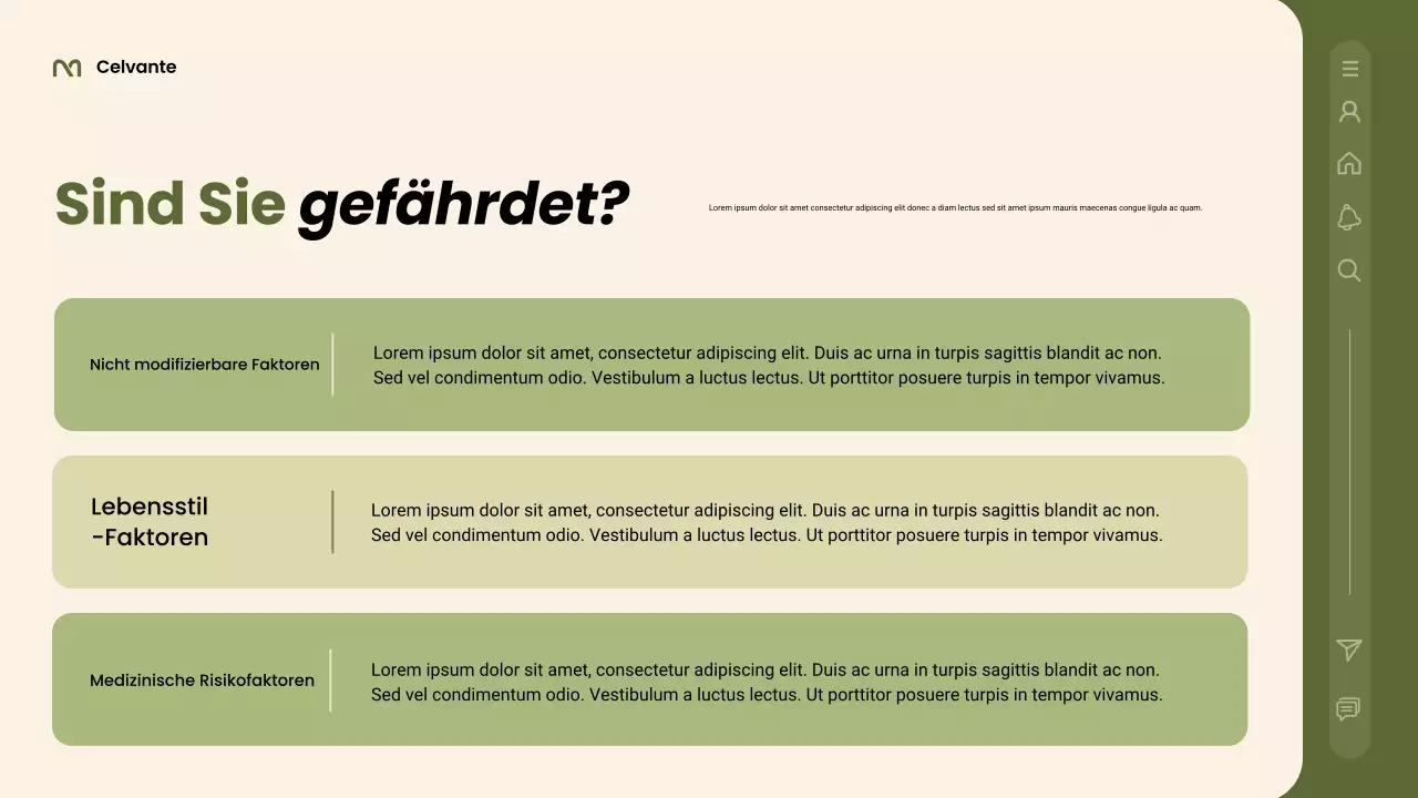 Grüner moderner Gesundheitsleitfaden Präsentation