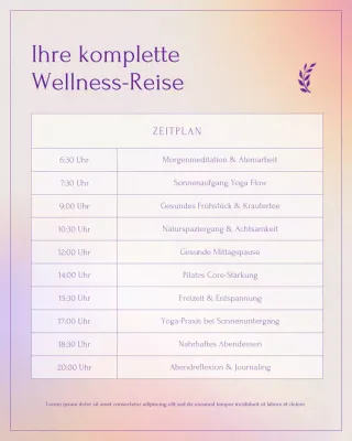 Instagram-Beitrag „Nature Retreat“