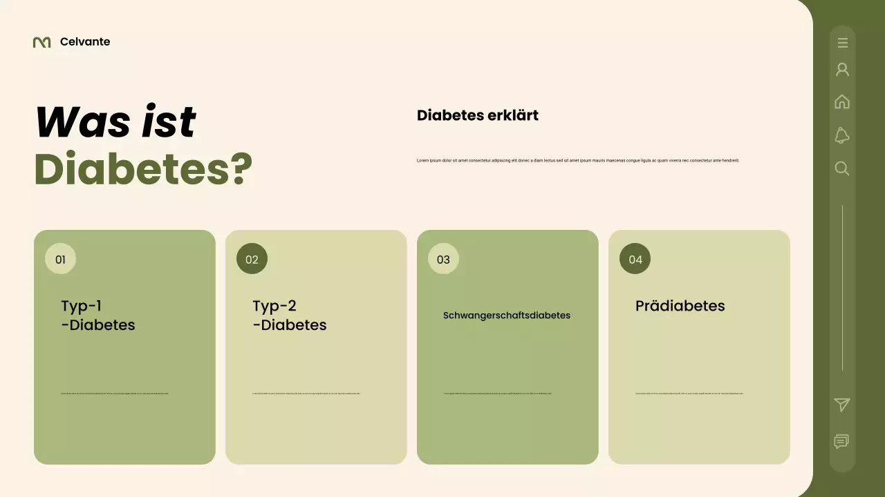 Grüner moderner Gesundheitsleitfaden Präsentation