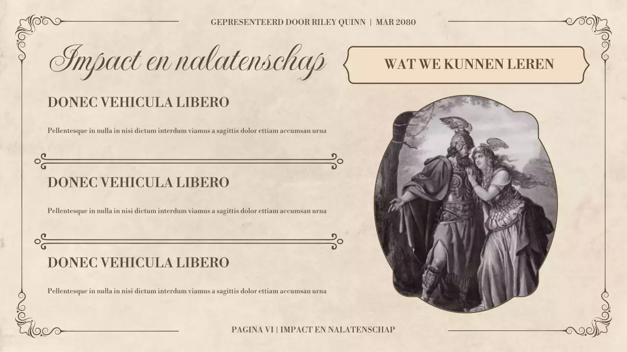 Presentatie Klassieke Historische Literatuurstudie