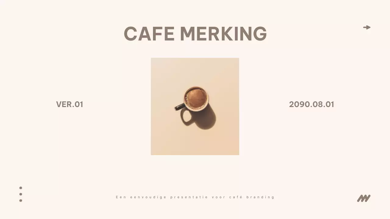 Beige Minimal Branding Beschrijving