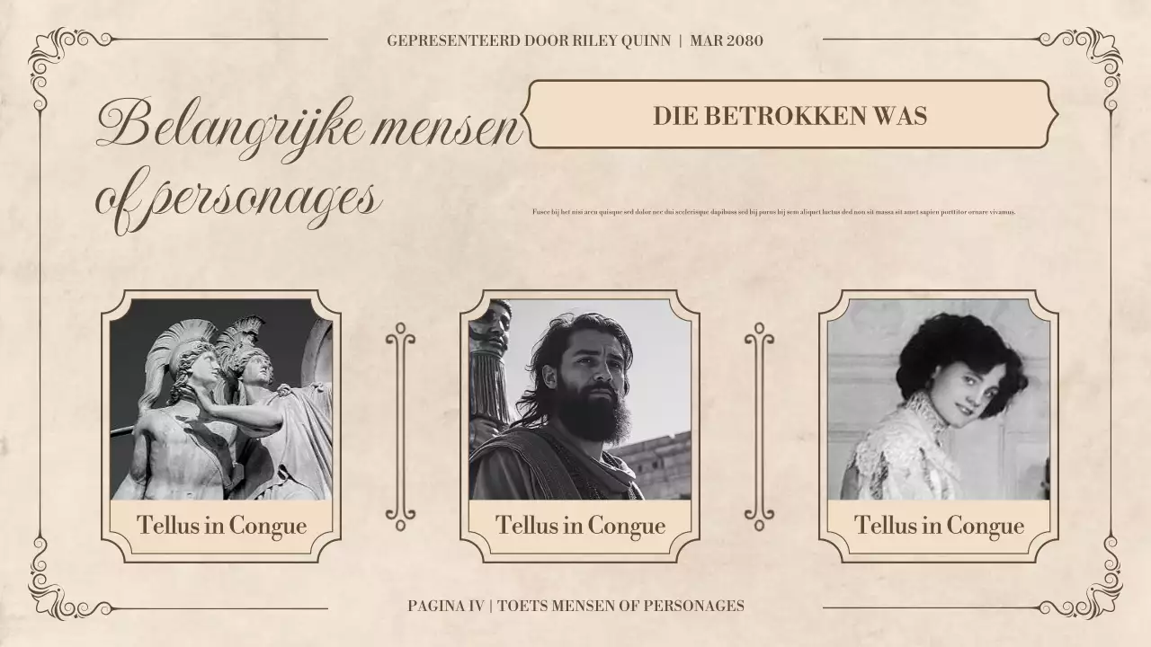 Presentatie Klassieke Historische Literatuurstudie