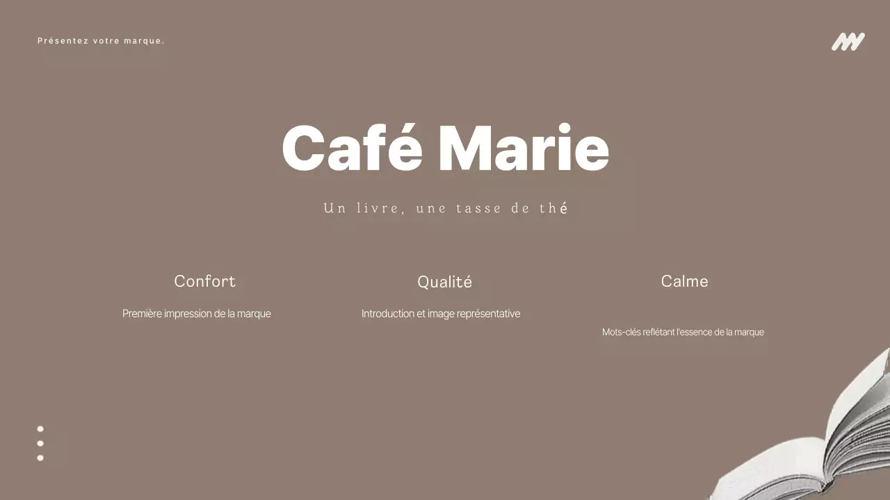 Description de la marque minimaliste beige