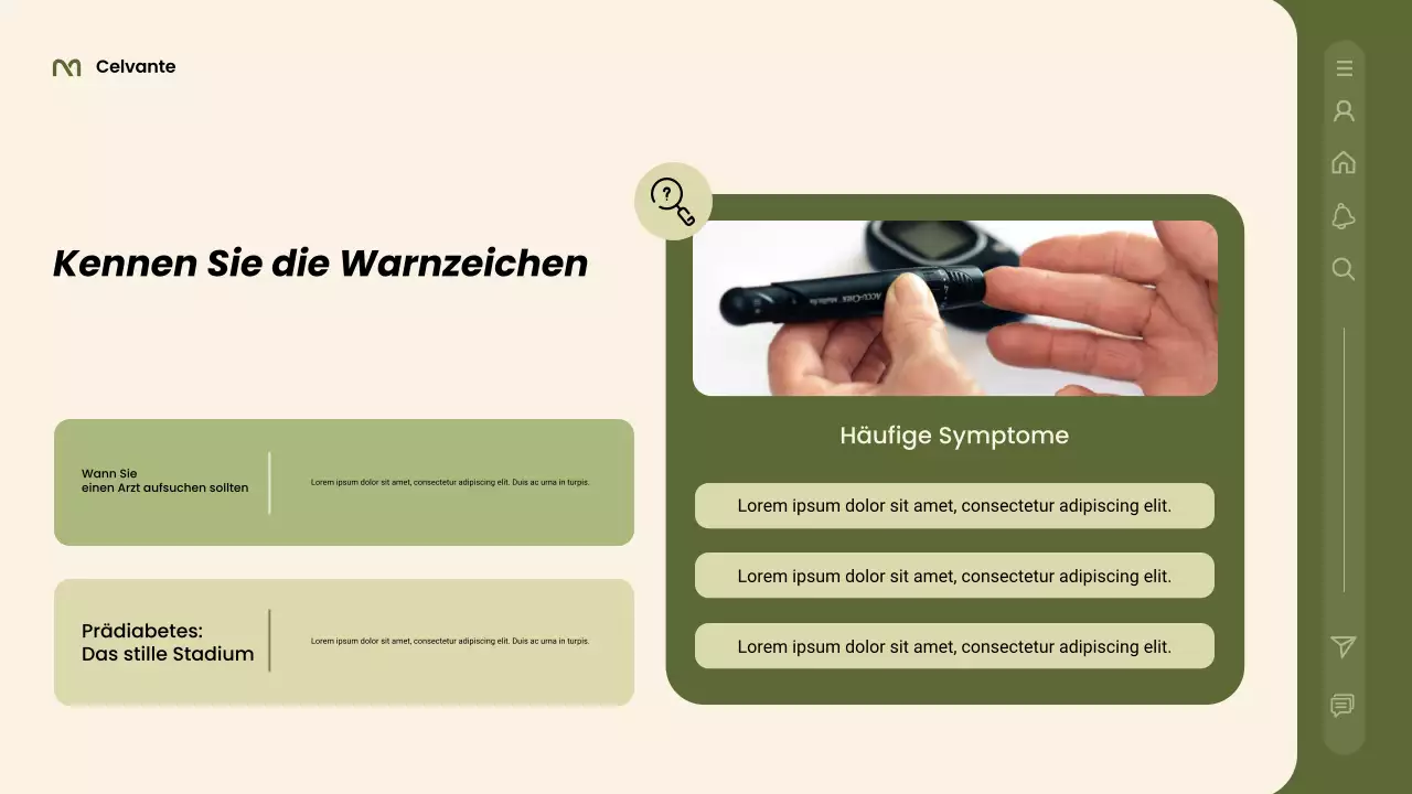 Grüner moderner Gesundheitsleitfaden Präsentation