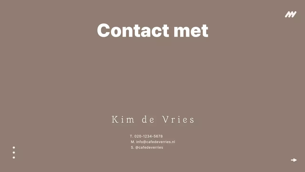 Beige Minimal Branding Beschrijving