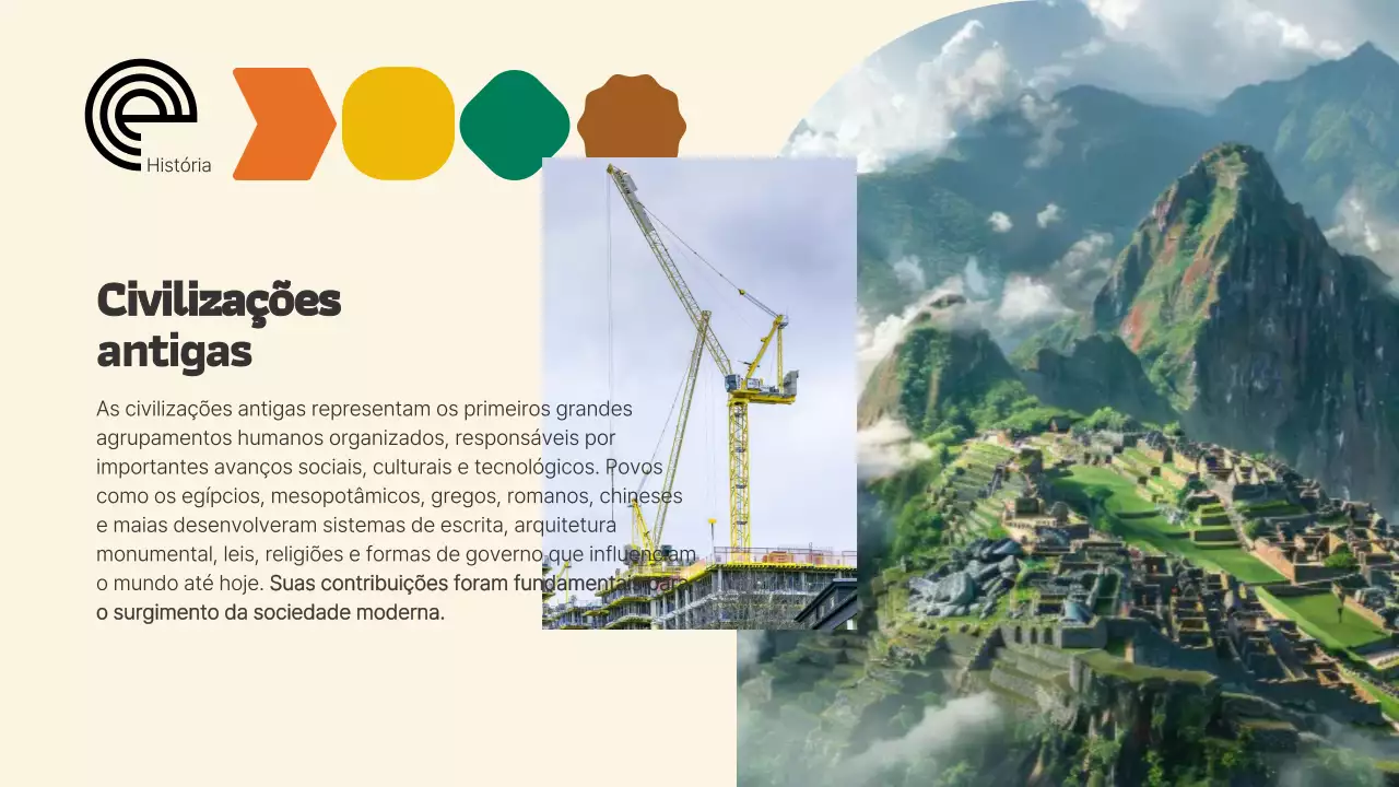 Apresentação do Curso de História Moderna Bege