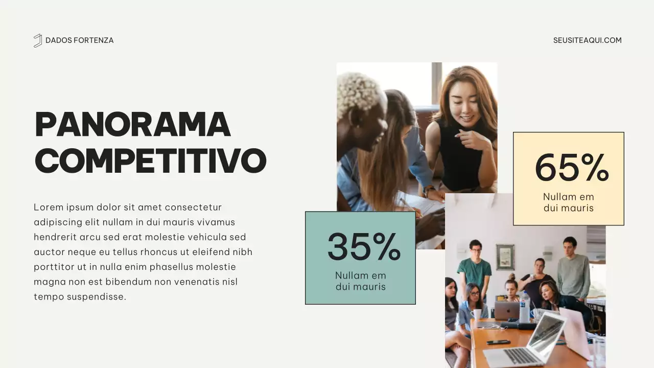 Apresentação de Introdução ao Negócio Moderno Bege