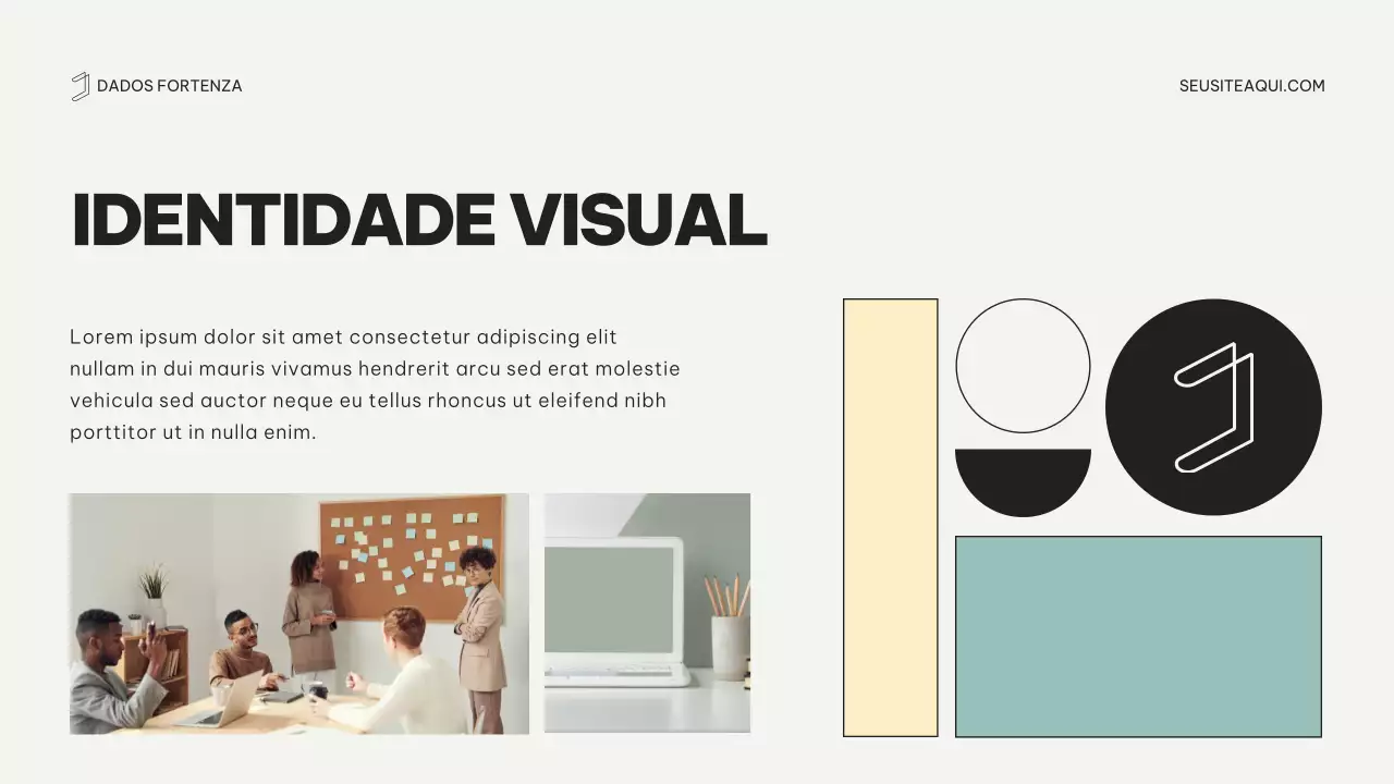 Apresentação de Introdução ao Negócio Moderno Bege