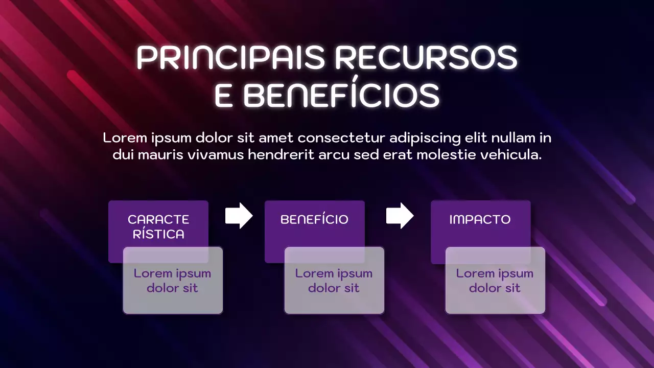 Apresentação de anúncio de smartphone moderno roxo