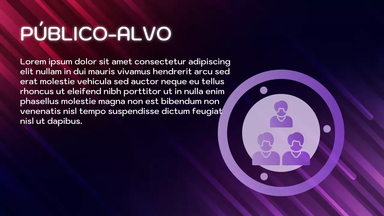 Apresentação de anúncio de smartphone moderno roxo