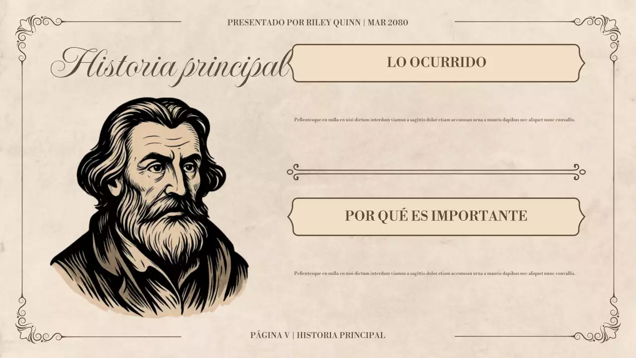 Presentación del estudio de la literatura histórica clásica