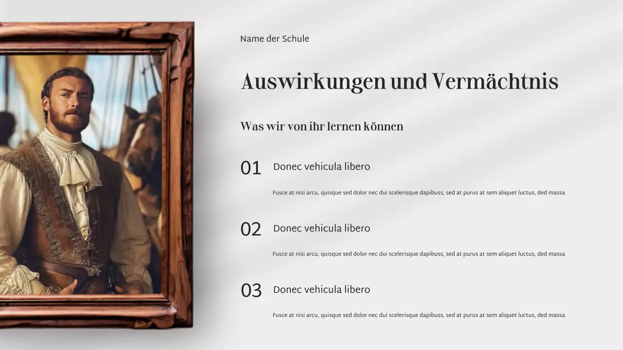 Grey Classic History Präsentation