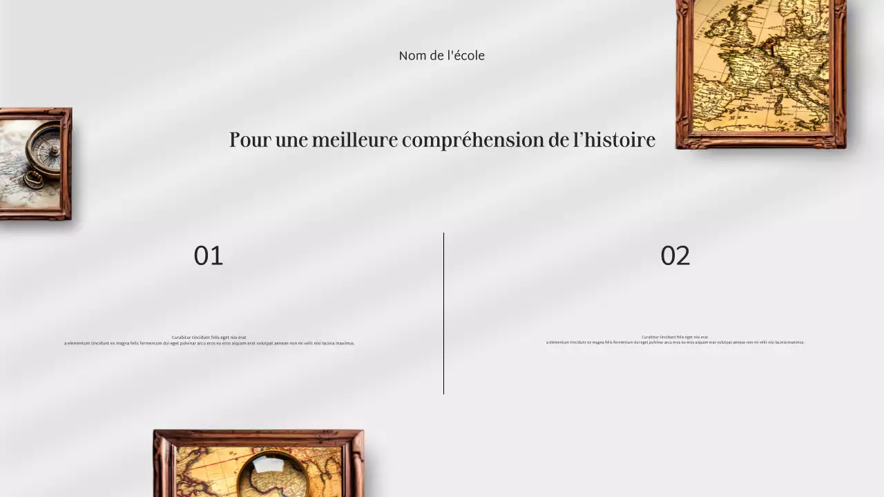 Présentation de l'histoire classique grise