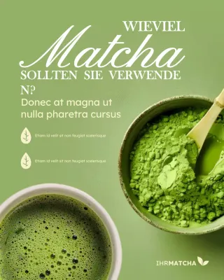 Matcha Mood Culture Einführung Instagram-Post