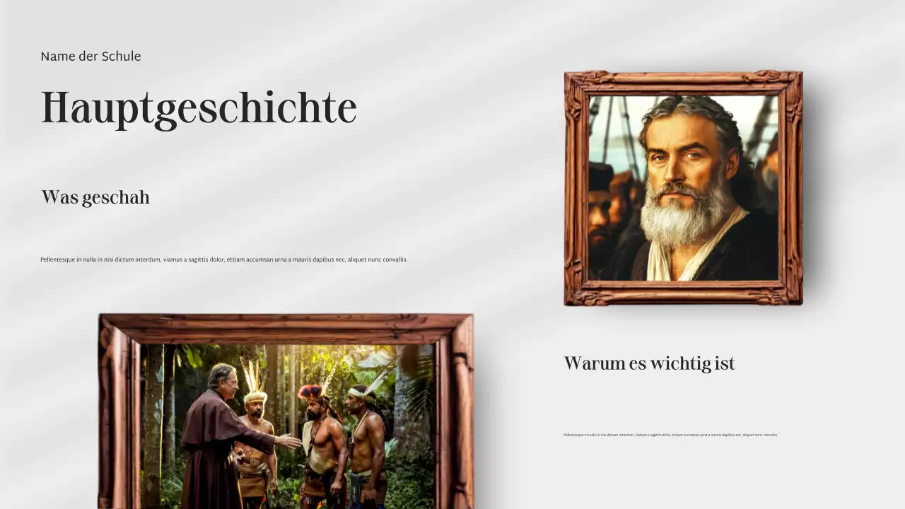 Grey Classic History Präsentation