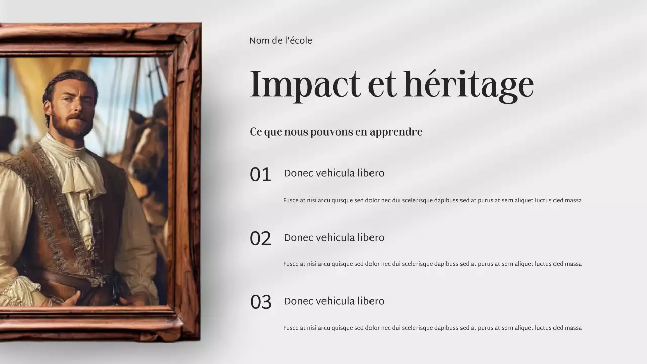 Présentation de l'histoire classique grise