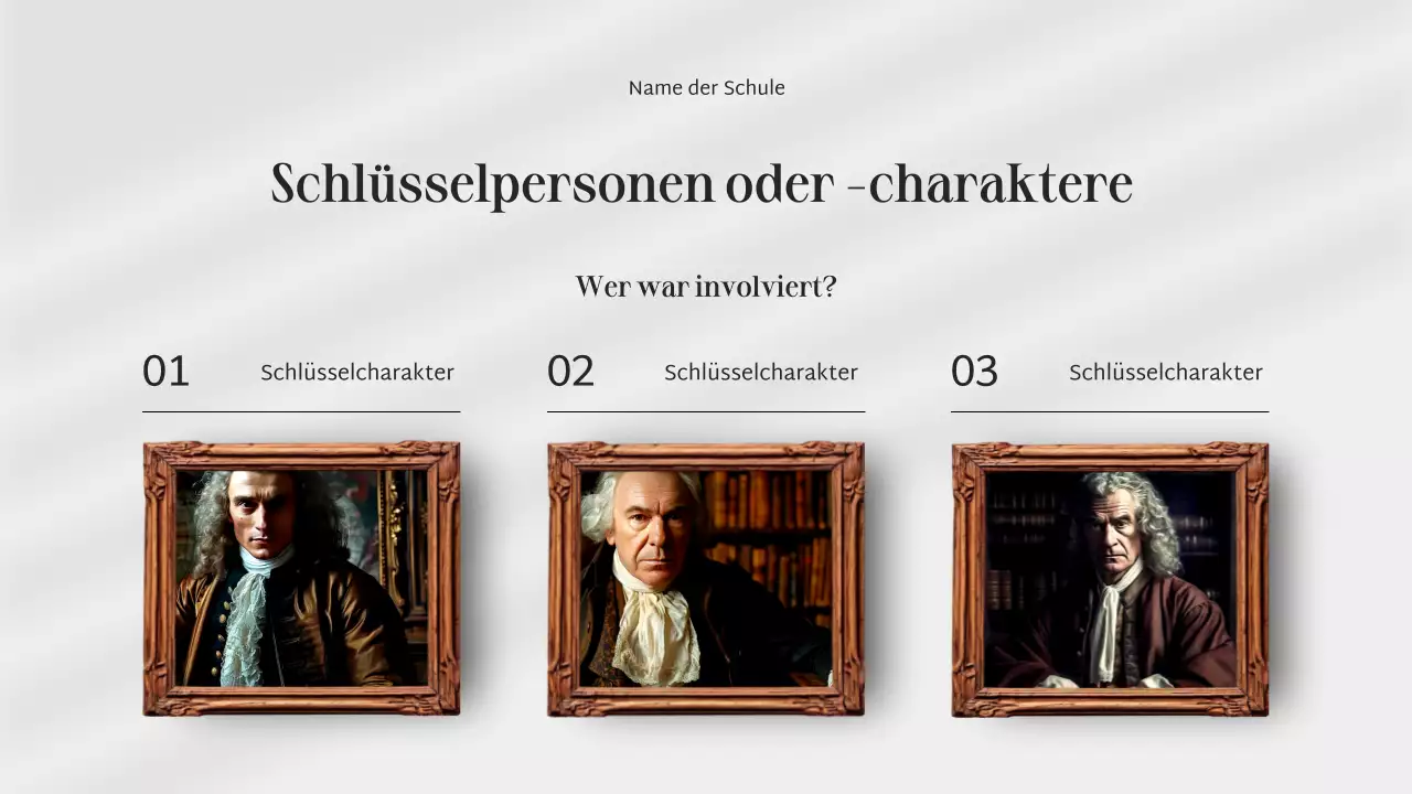 Grey Classic History Präsentation