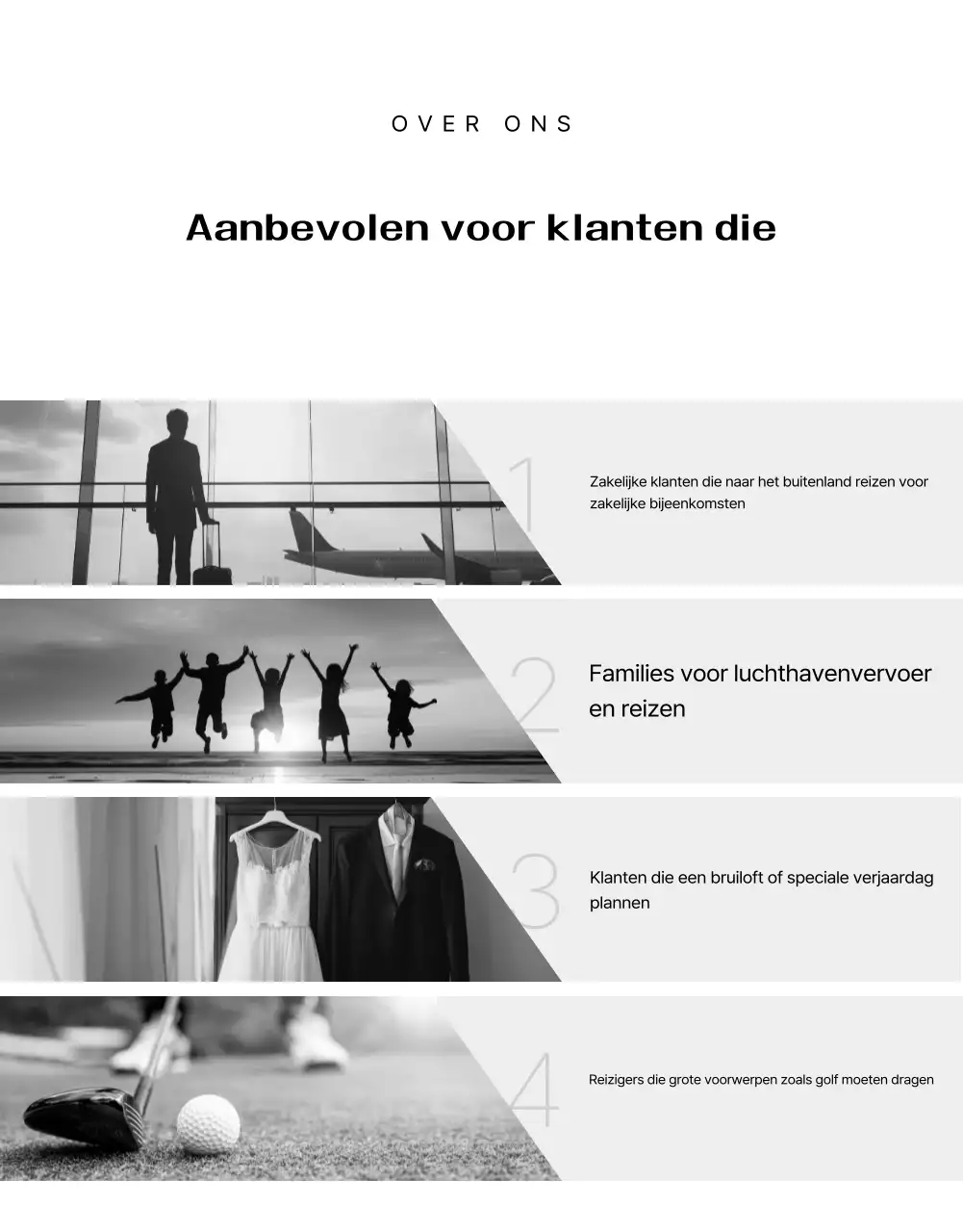 Zwarte luxe ceremoniële dienstadvertentie