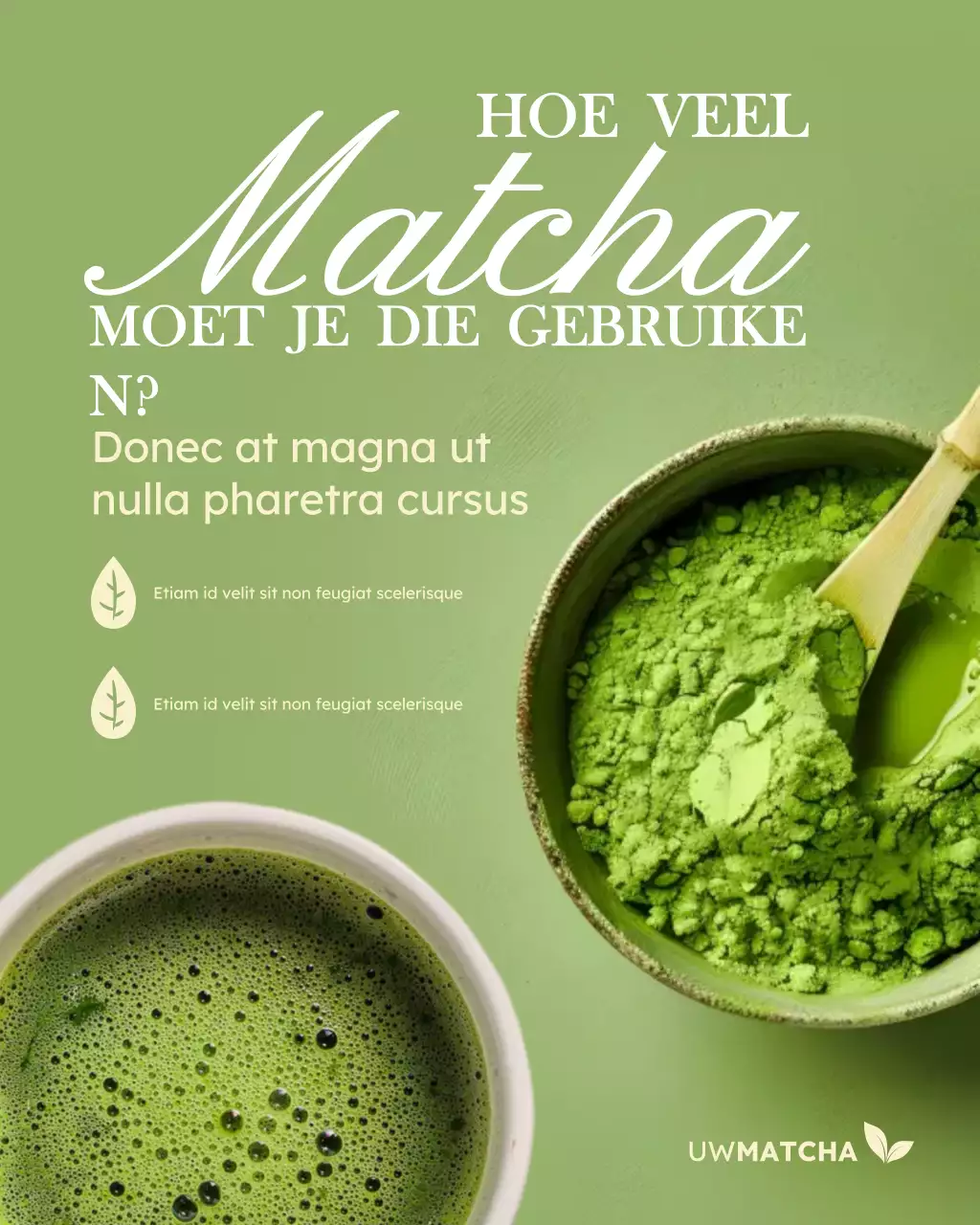 Matcha Mood Culture Introductie Instagram-bericht