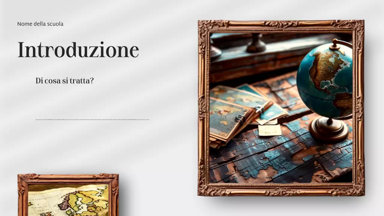 Presentazione della storia classica grigia