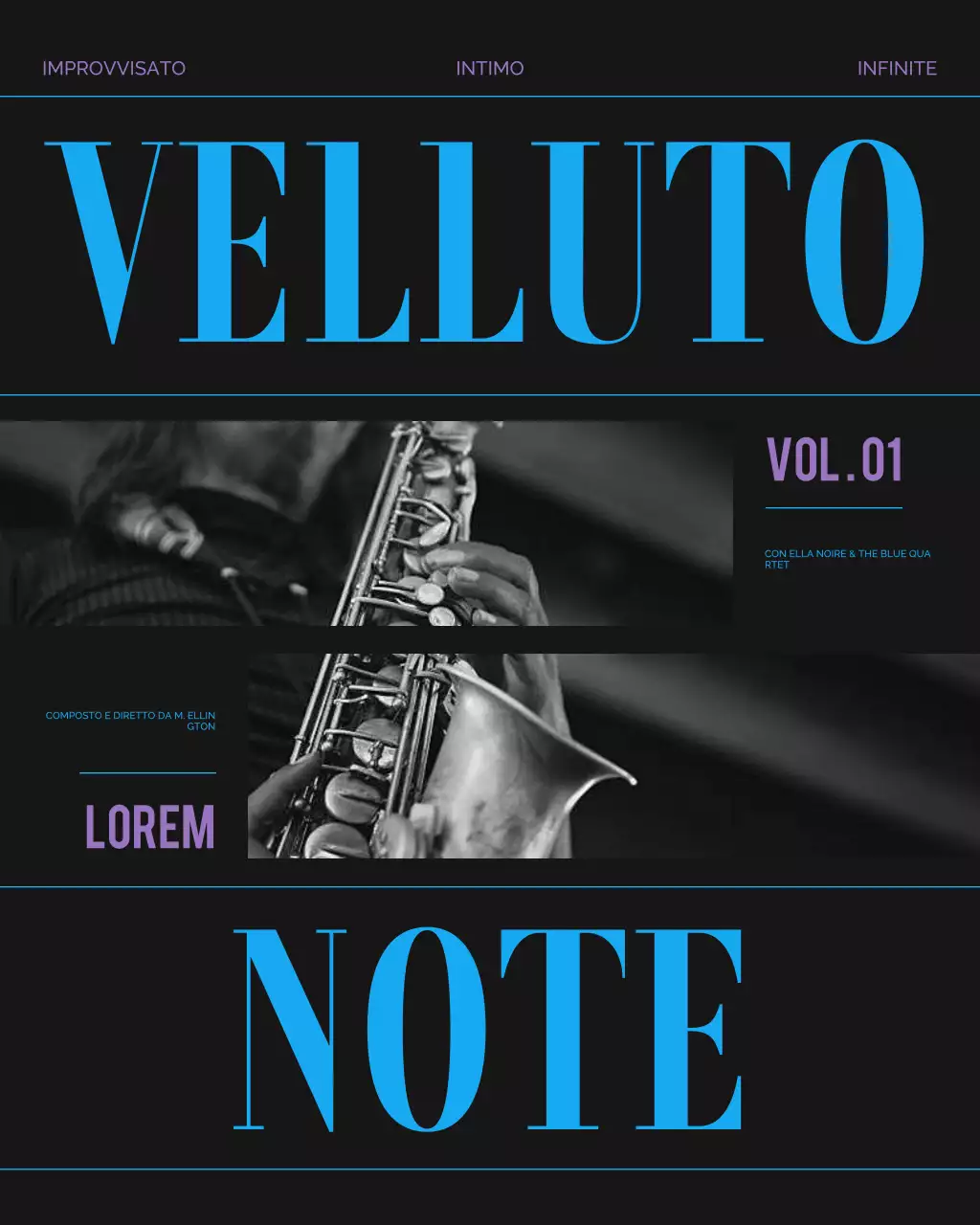 Copertina dell'album Blue Bold Jazz