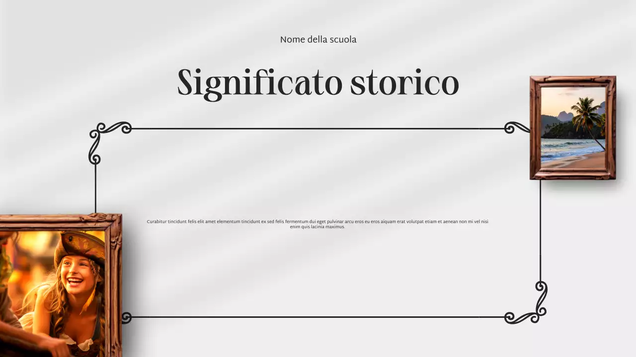Presentazione della storia classica grigia