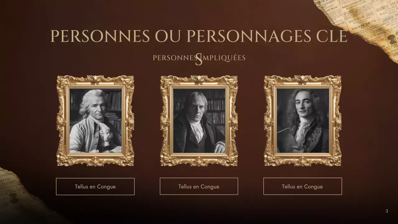 cours de littérature vintage marron