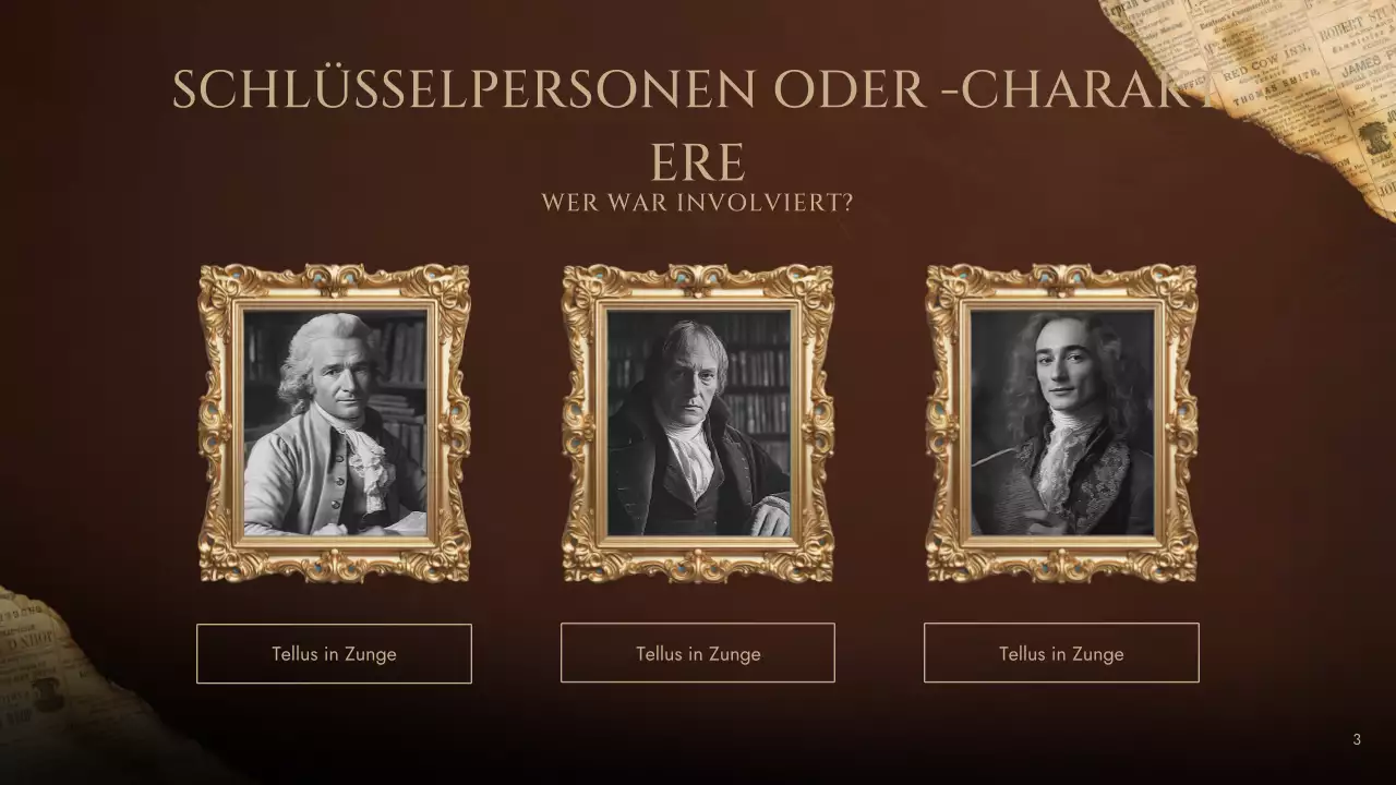 brauner Vintage-Literaturkurs