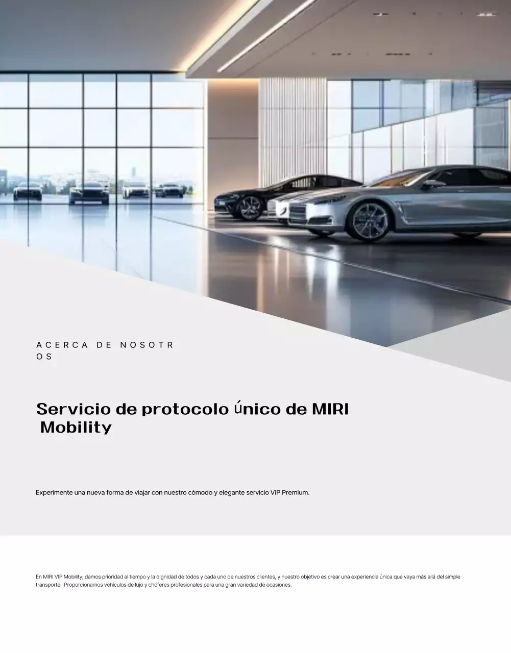 Anuncio de servicio ceremonial de lujo negro