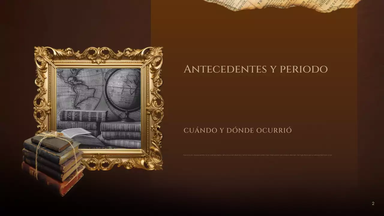 Curso de literatura vintage marrón