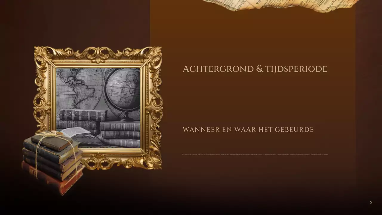 bruine vintage literatuurcursus