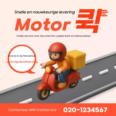 Promotie voor Orange Simple Delivery Service